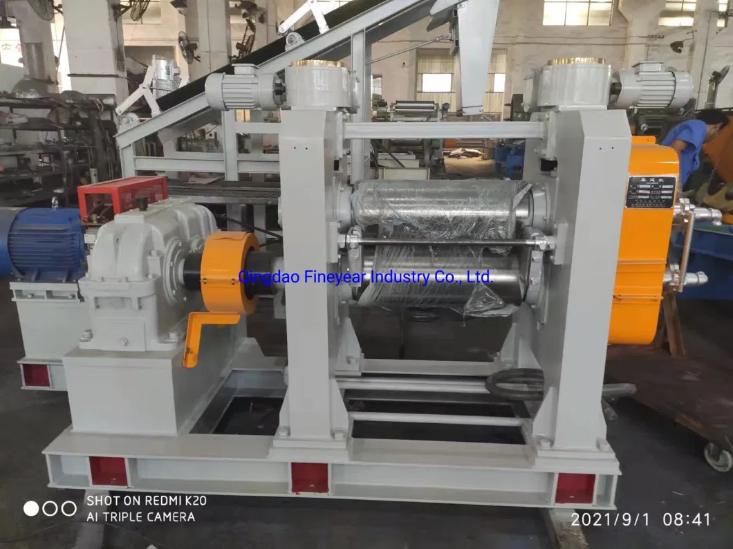 Dual Roll Rubber Mixing Mill