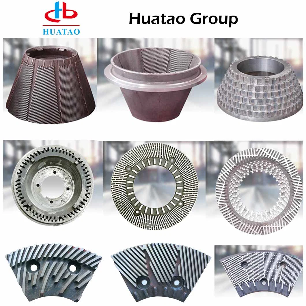 Rotor and Stator Disc Flat Conical Zone Conial Plate Refiner Segments for Paper Pulping