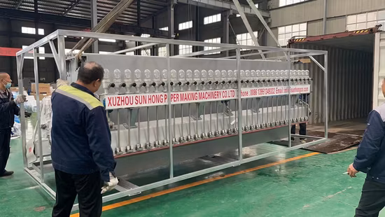 Máquina de fabricación de papel Sección formadora de acero inoxidable de alta calidad Cojín de aire de alta eficiencia/Hidráulico/Caja de entrada de tipo abierto